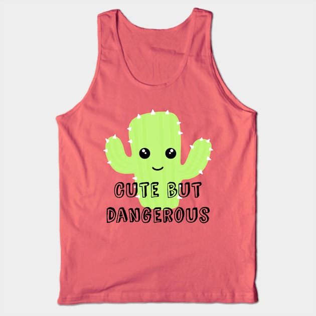 Cute but dangerous Tank Top by Morishasha